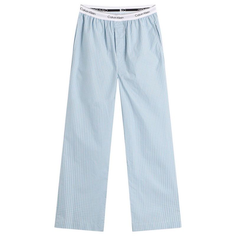 カルバンクライン メンズ ボトムス カジュアルパンツ コットン Calvin Klein Cotton Poplin Sleepant Summit Plaid Ballad Blue ブルー
