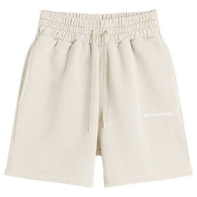 エムケーアイ メンズ ボトムス ハーフパンツ・ショーツ ショートパンツ MKI Uniform Sweat Shorts Pigment Cement