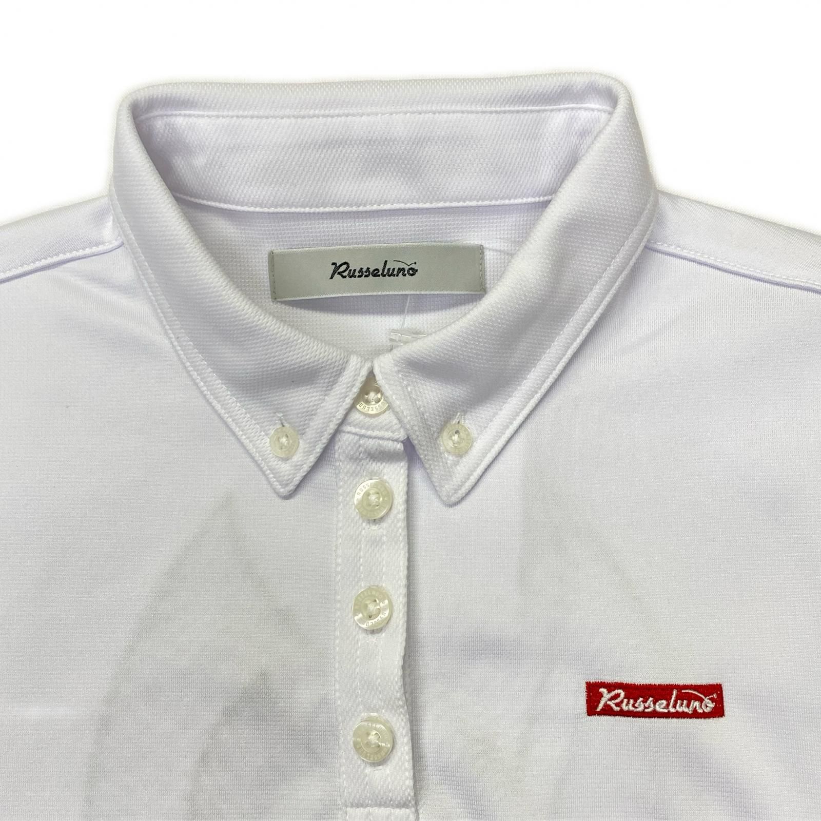 中古 レディース ラッセルノ RUSSELUNO 半袖ポロシャツ 1(M) 白