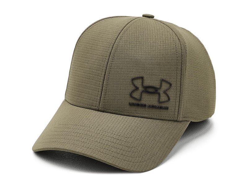 アンダーアーマー メンズ アクセサリー 帽子 Under Armour IsoChill Armourvent Stretch Fit Hat Marine OD GreenBlack 1 ブラック