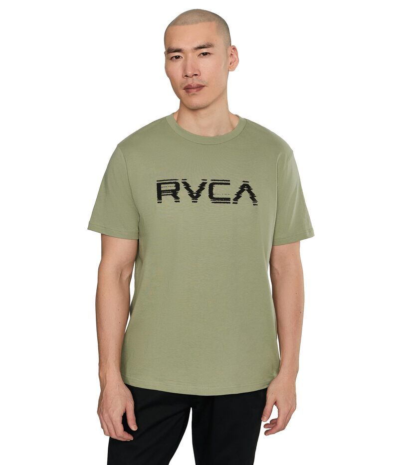 ルーカ メンズ トップス シャツ RVCA Biglitch Short Sleeve Ranger Green グリーン 7,441円
