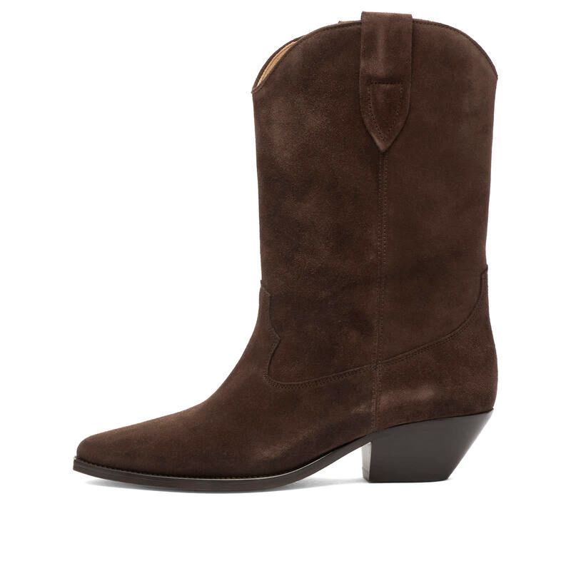 イザベル マラン レディース シューズ ブーツ・レインブーツ スエード Isabel Marant Duerto Suede Cowboy Boot Chocolate チョコレート