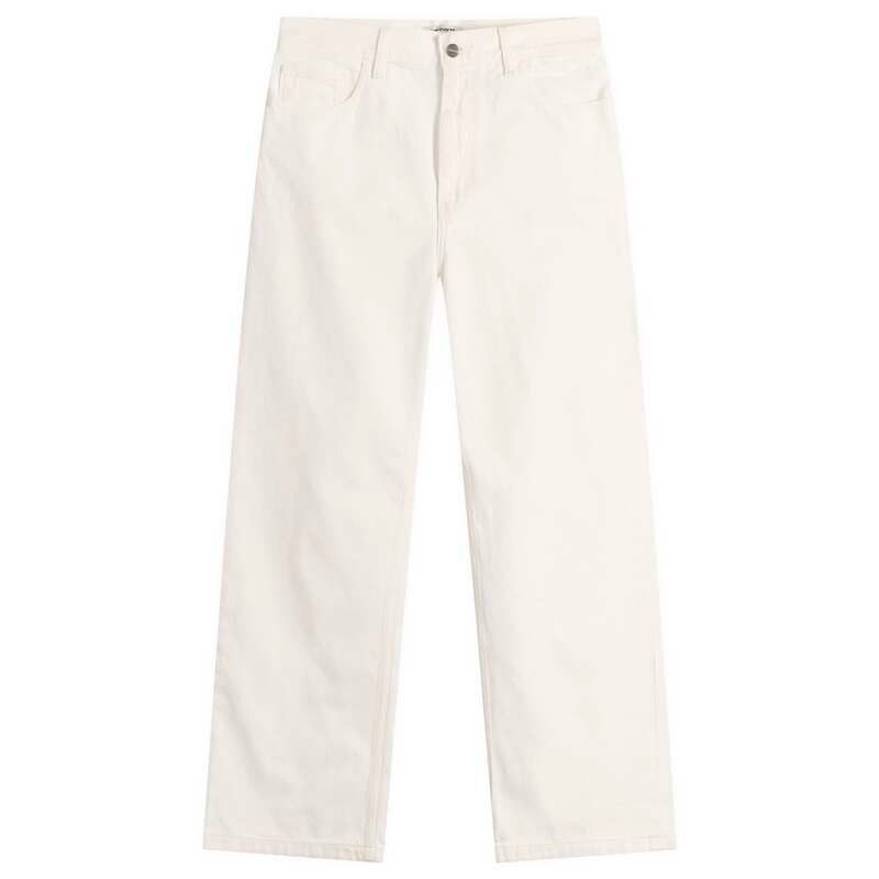 カーハート レディース ボトムス カジュアルパンツ Carhartt WIP Brandon Pant White ホワイト
