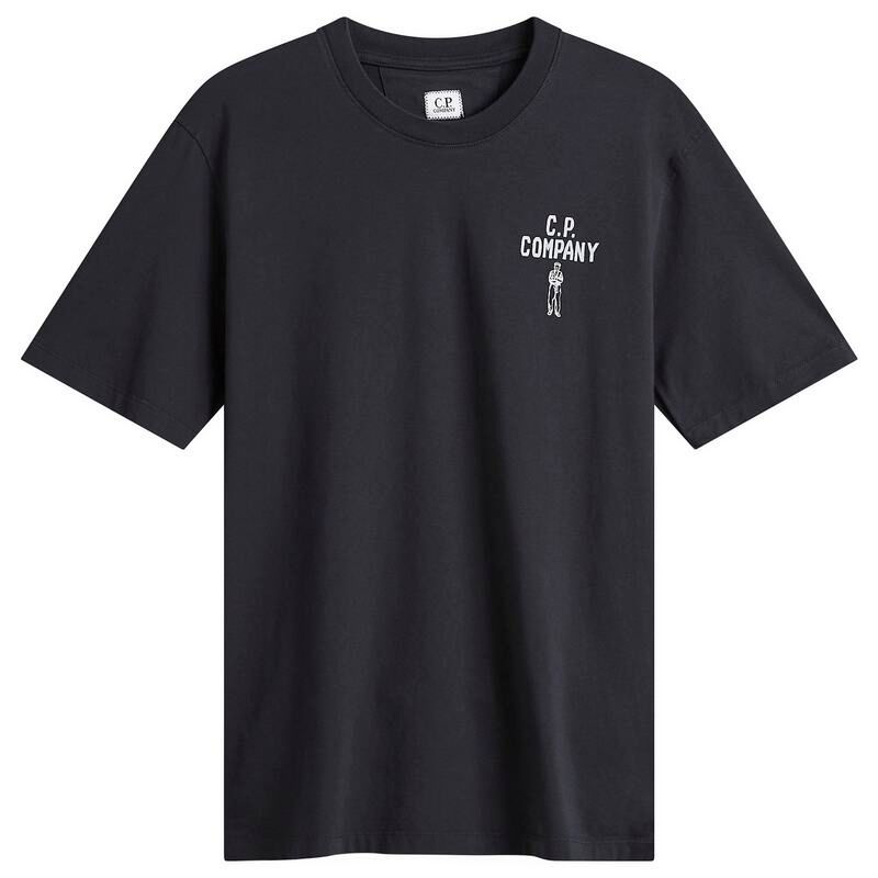 シーピーカンパニー メンズ トップス Tシャツ CP Company 301 British Sailor TShirtotal Eclipse