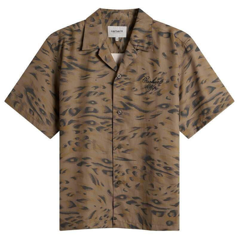 カーハート メンズ トップス シャツ Carhartt WIP Travon Shirt Duck Feather Print