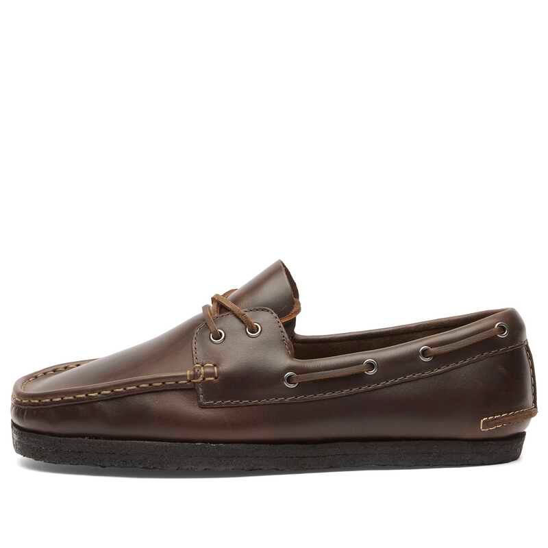 クラークス メンズ シューズ ブーツ・レインブーツ Clarks Originals Godney Boat Shoes Brown Leather ブラウン
