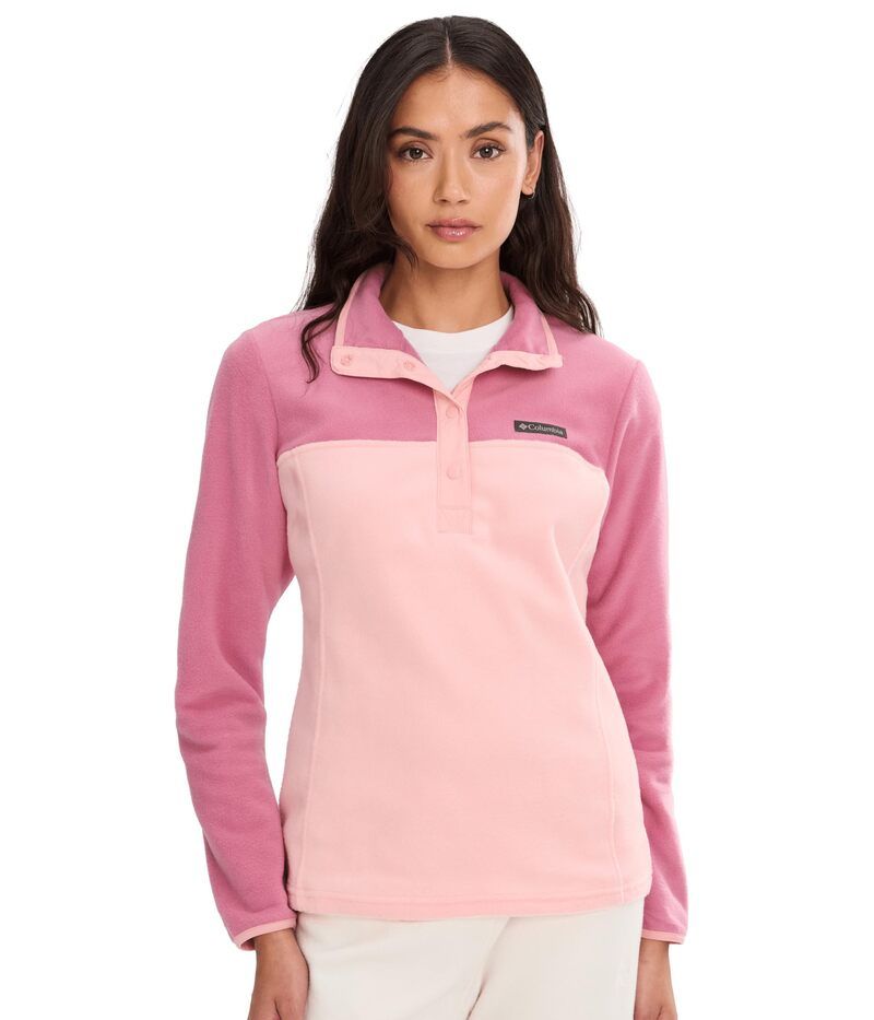 コロンビア レディース アウター パーカー・スウェット Columbia Benton Springs 12 Snapull Over II Pink SandRosette ピンク