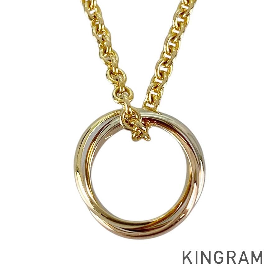 カルティエ Cartier ベビートリニティ K18YG ネックレス sss【中古】