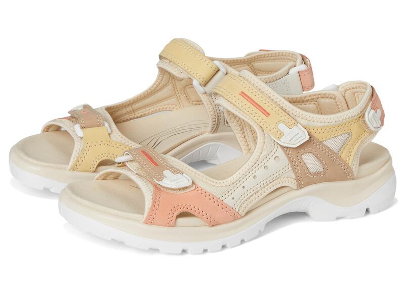 エコー レディース シューズ サンダル ECCO Sport Yucatan Sandal Multicolor Straw Nubuck マルチカラー