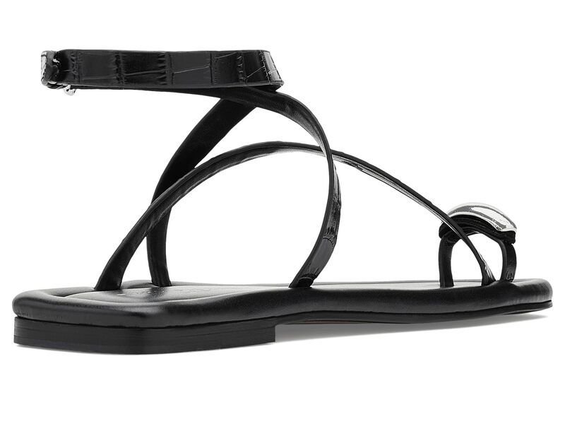 マーク・フィッシャー レディース シューズ サンダル Marc Fisher LTD Gynnie Black Croco Leather ブラック