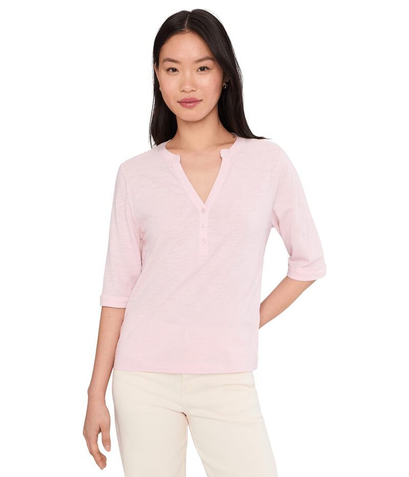 サンクチュアリー レディース トップス シャツ Sanctuary Rolled Sleeve Tee Oxygen Pink ピンク