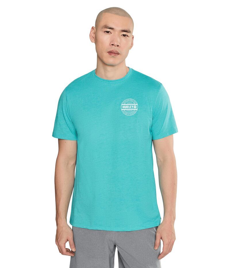 ハーレー メンズ トップス シャツ Hurley Filler Short Sleeve Barracuda Heather ヘザー