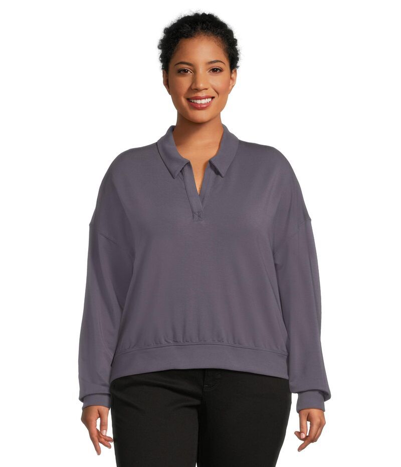 トラビスマヒュー レディース トップス シャツ パイル TravisMathew Cloud Terry Long Sleeves Graystone 10,345円