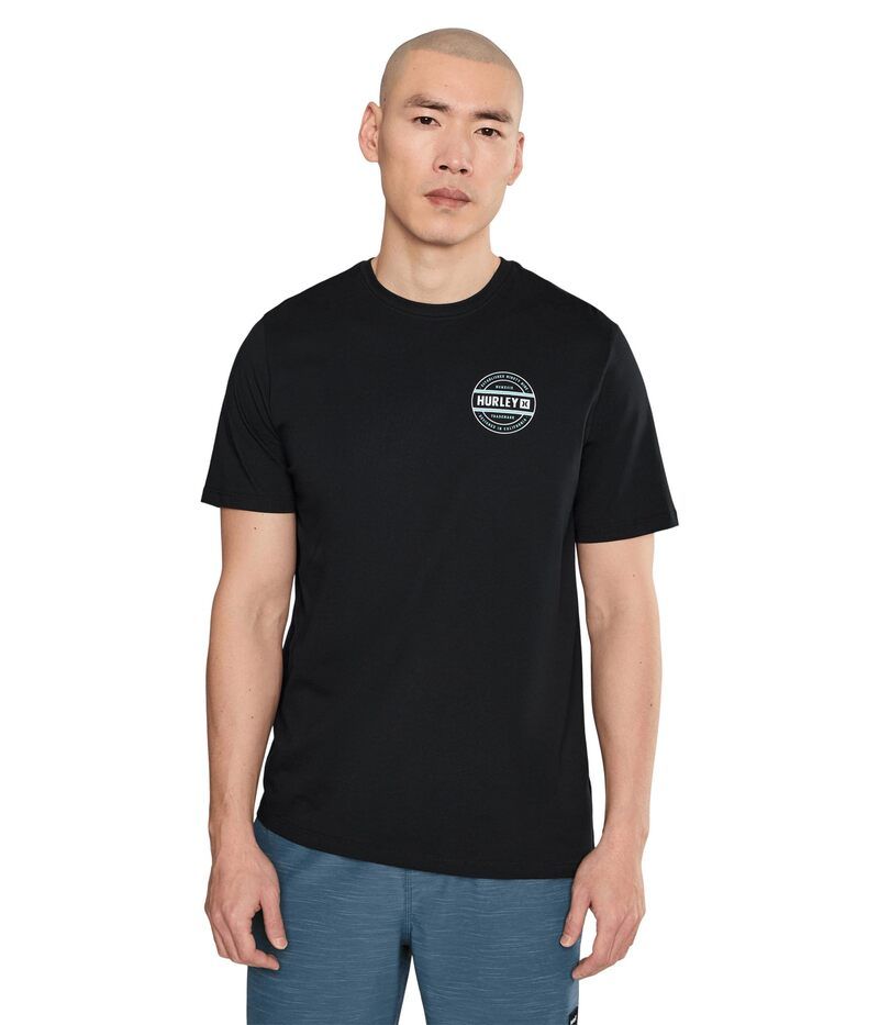 ハーレー メンズ トップス シャツ Hurley Filler Short Sleeve Black ブラック