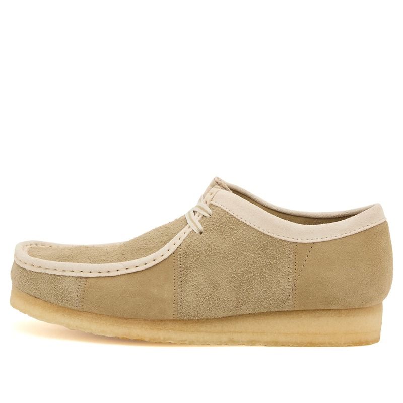 クラークス メンズ シューズ ブーツ・レインブーツ パッチワーク Clarks Originals Patchwork Wallabee Maple Stripe ストライプ