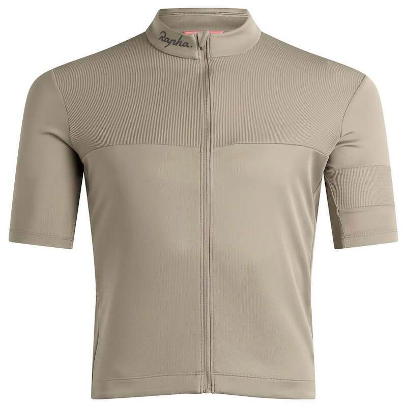 ラファ メンズ トップス シャツ ジャージー Rapha Brevet Element Jersey Khaki Black ブラック