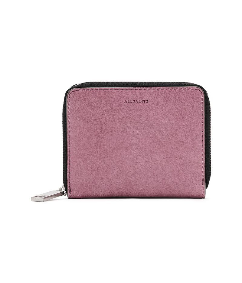 オールセインツ レディース アクセサリー 財布 AllSaints Lena Hex Zip Wallet Raspberry Pink ピンク