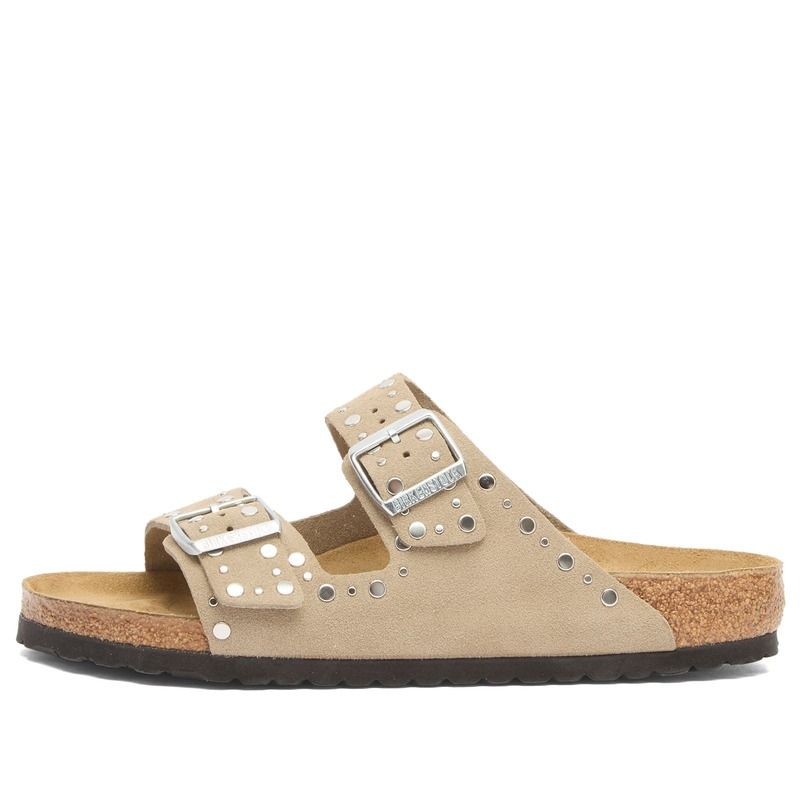 ビルケンシュトック レディース シューズ サンダル Birkenstock Arizona Rivet LEVE Taupe トープ