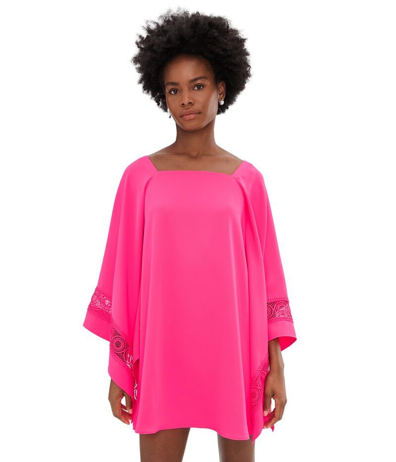トリーナターク レディース トップス ワンピース Trina Turk Aqualane 2 Dress Magenta Milano マゼンタ