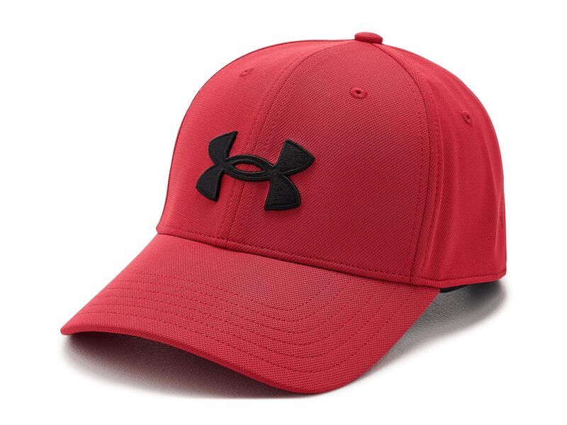 アンダーアーマー メンズ アクセサリー 帽子 Under Armour Blitzing Hat Adjustable RedBlack ブラック