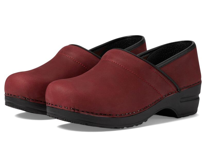 サニータ レディース シューズ サンダル Sanita Professional Oiled Nubuck Burgundy バーガンディ