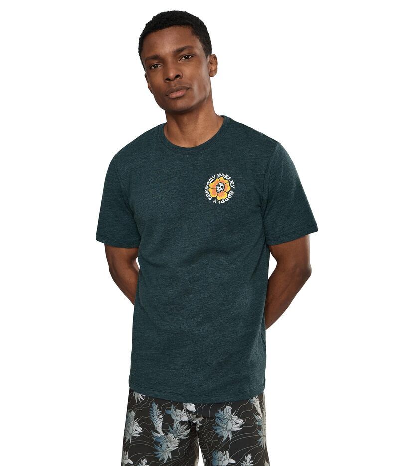 ハーレー メンズ トップス シャツ Hurley Dead Shred Slub Short Sleeve Destroyer