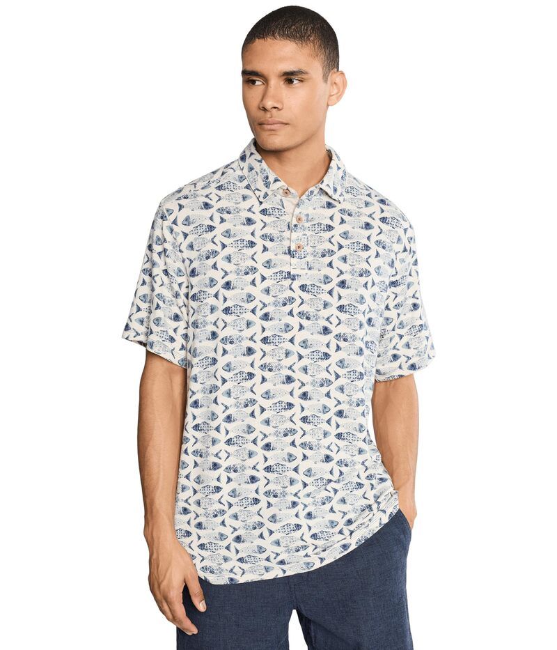 トッミーバハマ メンズ トップス シャツ Tommy Bahama Sardina Soiree Polo Natural