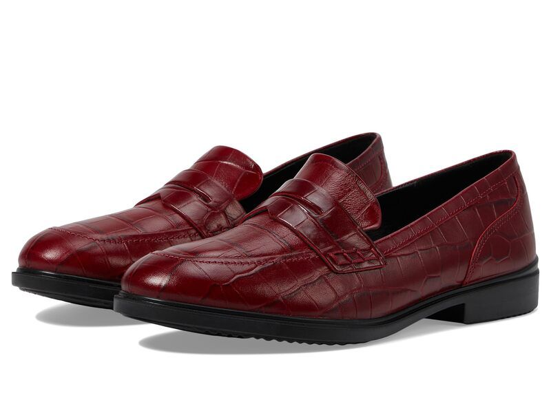 エコー レディース シューズ スリッポン・ローファー ECCO Dress Classic 15 Penny Brick