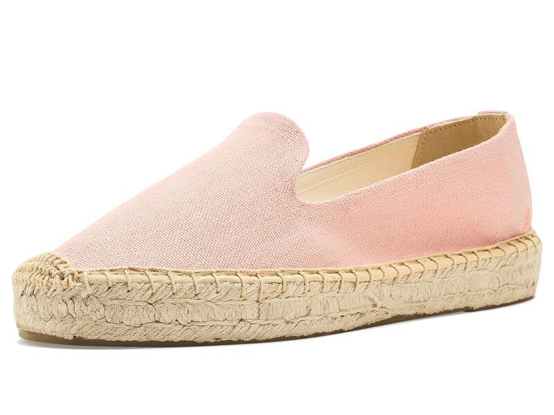ソルドス レディース シューズ スリッポン・ローファー プラットフォーム Soludosmoking Platform Espadrille Dusty Rose Pink ピンク