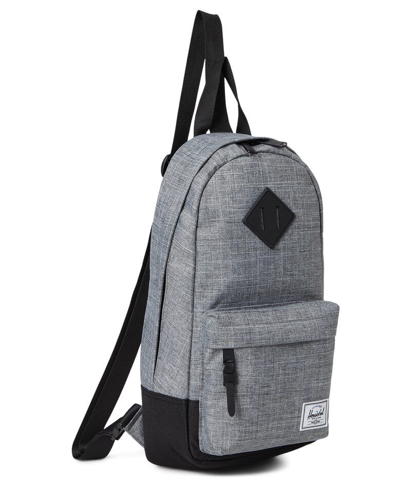 ハーシェルサプライ メンズ バッグ バックパック・リュックサック Herschel Supply Co Heritage Shoulder Bag Raven Crosshatch