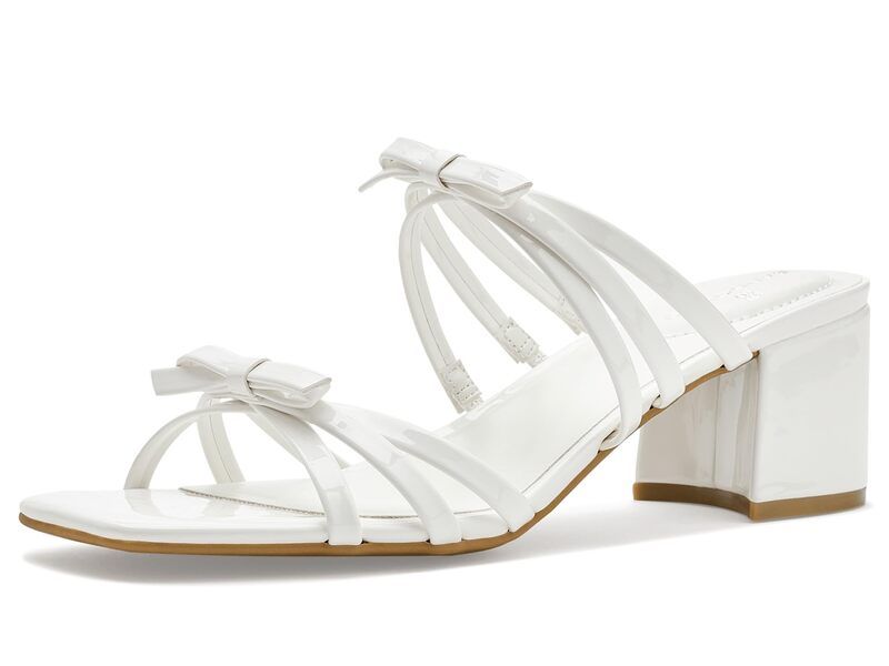 バンドリーノ レディース シューズ ヒール Bandolino Mattien White Patent ホワイト