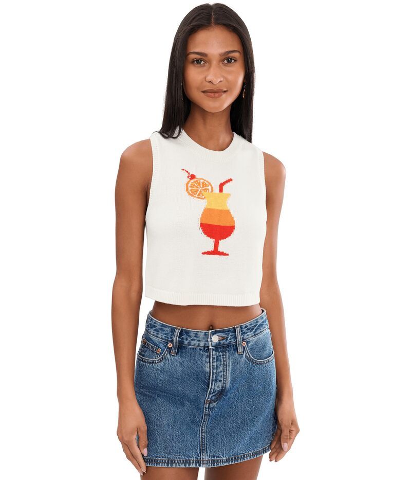 ウミーユアムーム レディース トップス シャツ Show Me Your Mumu Milo Tank Seasalt 2
