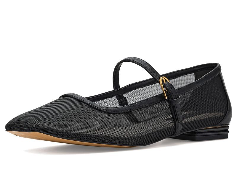 フランコサルト レディース シューズ サンダル Franco Sarto LTinsley7 Mary Jane Shoes Black Mesh ブラック