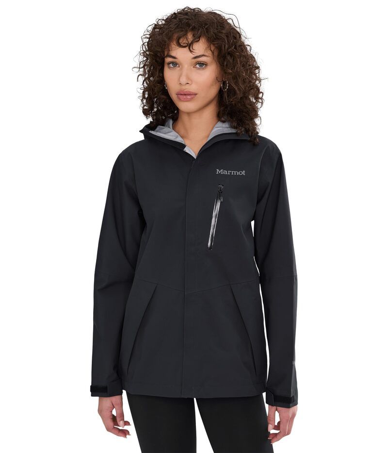 マーモット レディース アウター コート ジャケット Marmot Precip Evo Pro Jacket Black ブラック