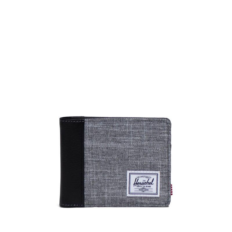 ハーシェルサプライ メンズ アクセサリー 財布 Herschel Supply Co Hank Wallet Raven Crosshatch