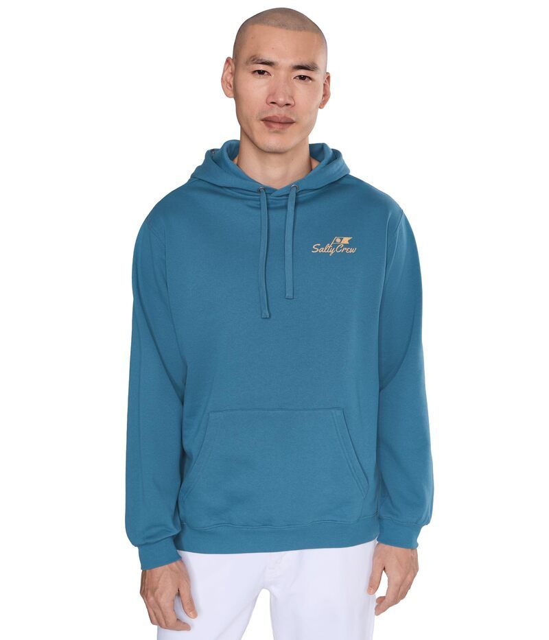 ソルティークルー メンズ アウター パーカー・スウェット フリース Salty Crew Original Fleece Cast Blue ブルー