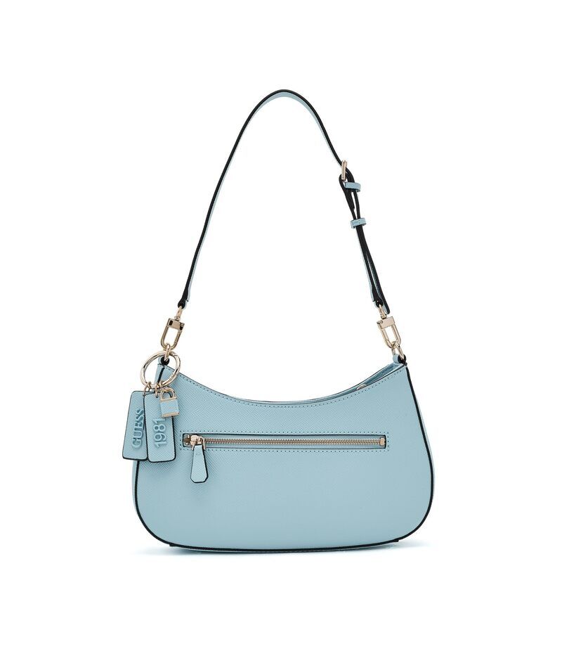 ゲス レディース バッグ GUESS Noelle II Top Zip Shoulder Bag Aqua アクア