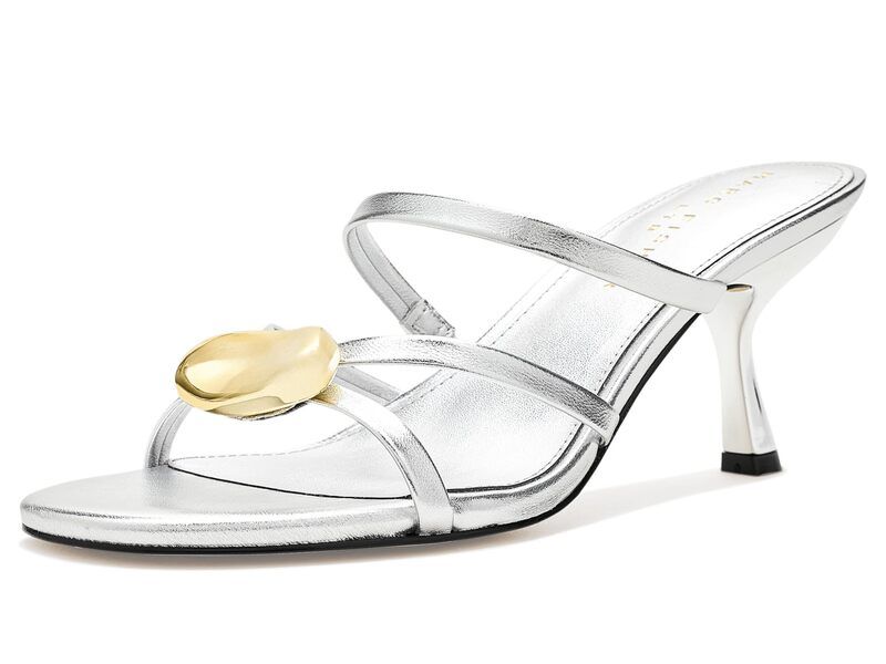 マーク・フィッシャー レディース シューズ ブーツ・レインブーツ Marc Fisher LTD Natesa Silver Leather シルバー