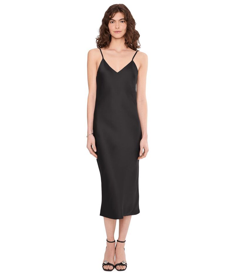 ノーマカマリ レディース トップス ワンピース Norma Kamali Biaslip Dress To Midcalf Black ブラック