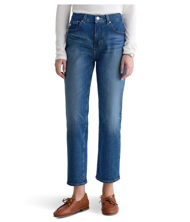 エージージーンズ レディース ボトムス デニムパンツ AG Jeans Brinley MidRise Straight Crop in Owens Valley Owens Valley