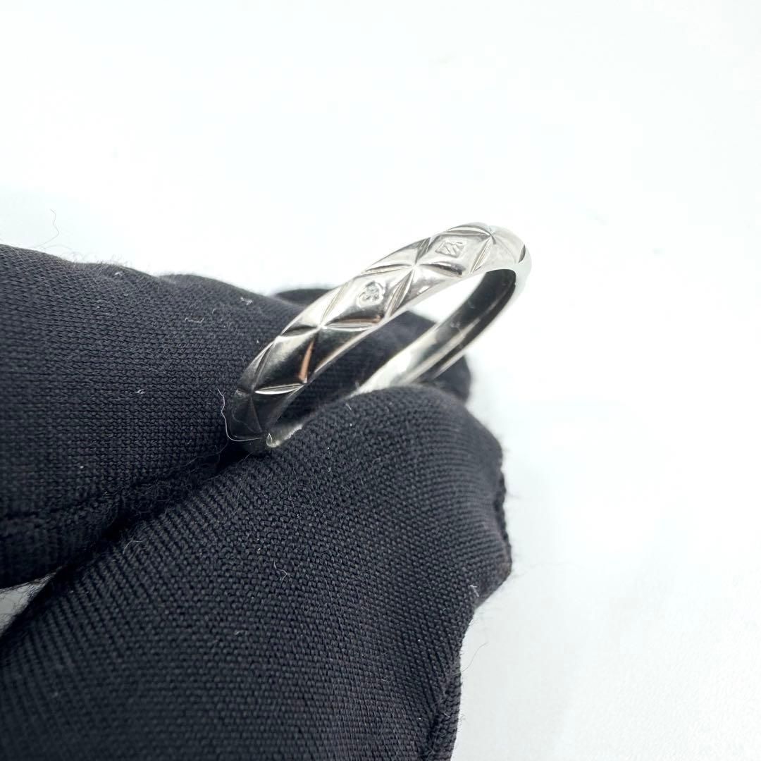 美品】シャネル ココクラッシュ ダイヤモンド 9号 プラチナ マトラッセ
