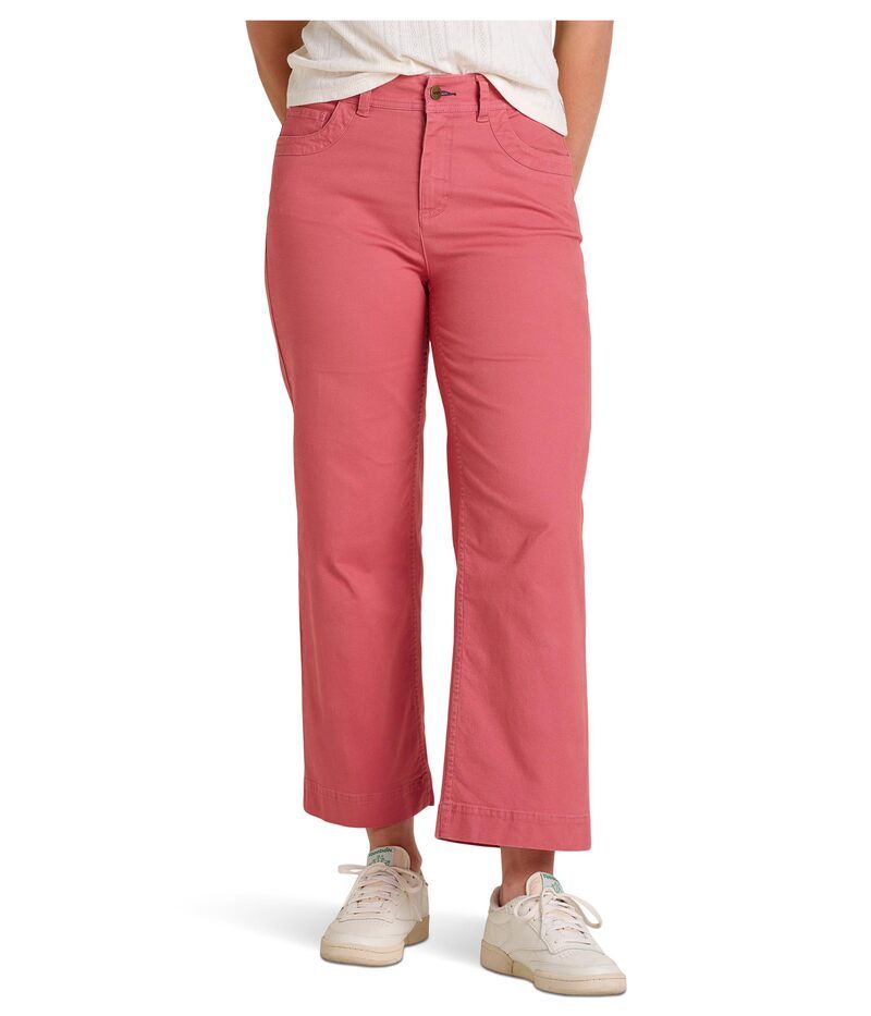 ドード アンドコー レディース ボトムス カジュアルパンツ ワイドレッグ ToadCo Earthworks Wide Leg Cropants Dusty Cedar