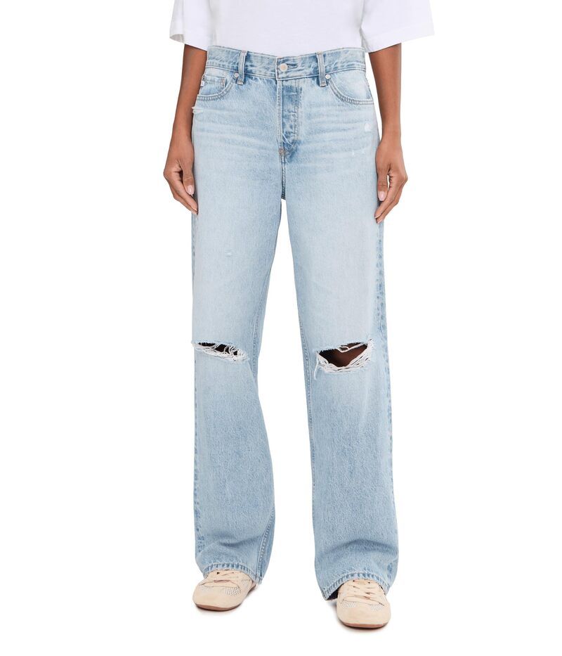 エージージーンズ レディース ボトムス デニムパンツ AG Jeans Billie Relaxed Straight in Soft Focus Destructed Soft Focus Destructed