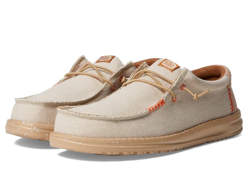 ヘイデュード メンズ シューズ スリッポン・ローファー Hey Dude Wally Coastline Jute Silver シルバー
