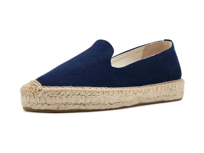 ソルドス レディース シューズ スリッポン・ローファー プラットフォーム Soludosmoking Platform Espadrille Armada Blue ブルー