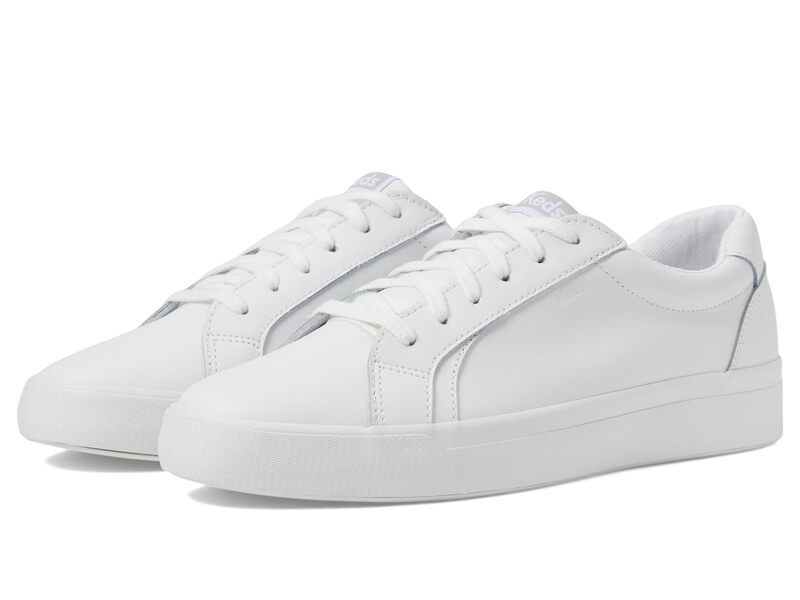 ケッズ レディース シューズ スニーカー レース Keds Pursuit Lace Up White Leather ホワイト