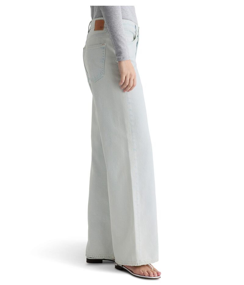 エージージーンズ レディース ボトムス デニムパンツ ワイドレッグ AG Jeansaige MidRise Wide Leg in Luminance
