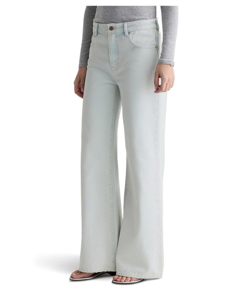 エージージーンズ レディース ボトムス デニムパンツ ワイドレッグ AG Jeansaige MidRise Wide Leg in Luminance