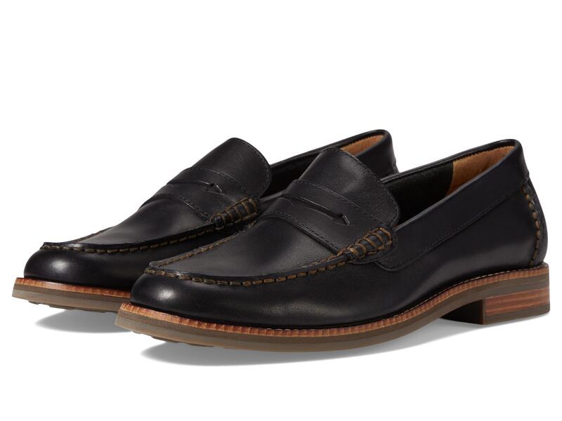 スペリー メンズ シューズ スリッポン・ローファー Sperry Topsfield Penny Loafer Black 1 ブラック