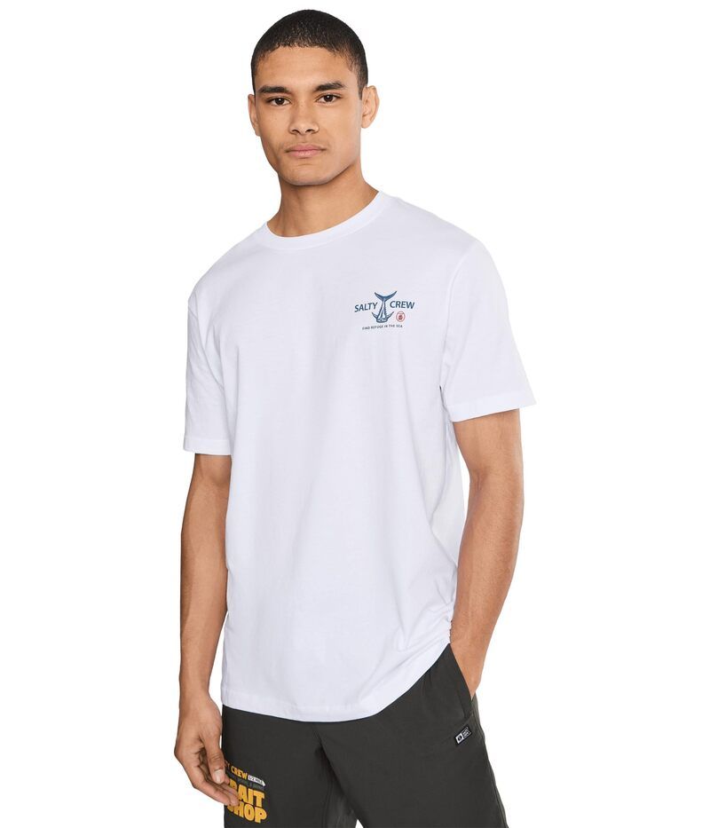 ソルティークルー メンズ トップス シャツ Salty Crew Ichiban Short Sleeve White ホワイト